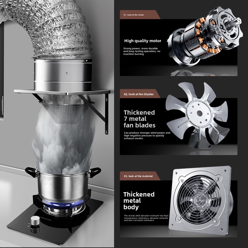 6/8Inch Extractor Ventilation  - Home Bathroom Vent recensie en prijs